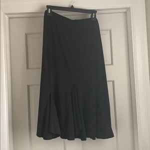 Coldwater Creek Black Skirt XL